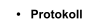 •   Protokoll